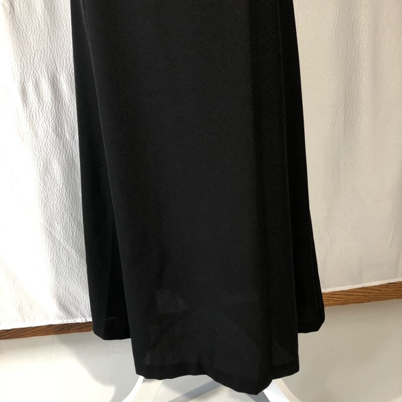 Norton McNaughton Black Semi Sheer Maxi Skirt - Picture 3 of 8